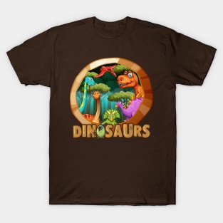 Dinosaurs World T-Shirt